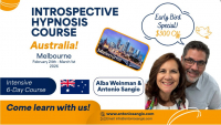 LIVE 6-Day Introspective Hypnosis Course - Melbourne, AUSTRALIA- Alba Weinman & Antonio Sangio FEB 2026